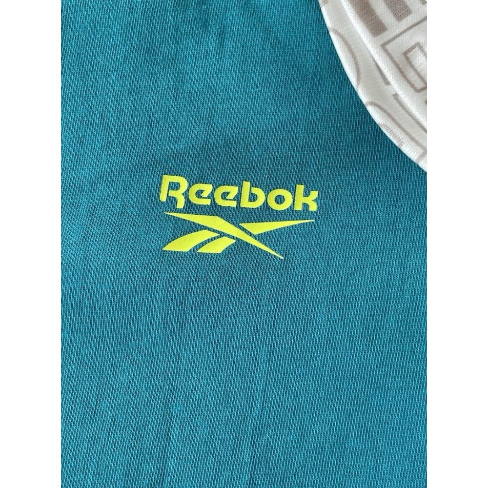 2 Reebok Athletic Boy's Short Sleeve T-shirts Size 5 NWT Blue Gray Logo - Picture 7 of 14